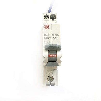 Wylex NHXS1B32 B32 32A 32 Amp 30mA RCBO Circuit Breaker Type A